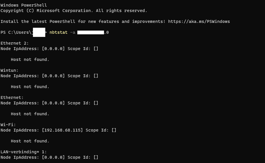 nbtstat -a [IP-adres]