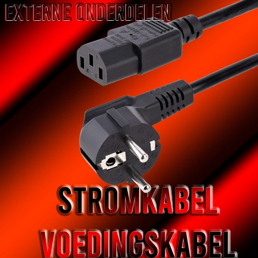 PC Stromkabel of Voedingskabel