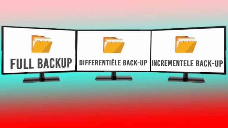 Wat Verstaat Men Onder Een Systeem-Backup, full backup incrementele backup differentiële backup