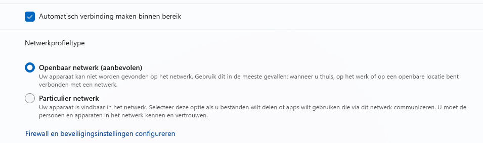 Wat is een Openbaar Netwerk